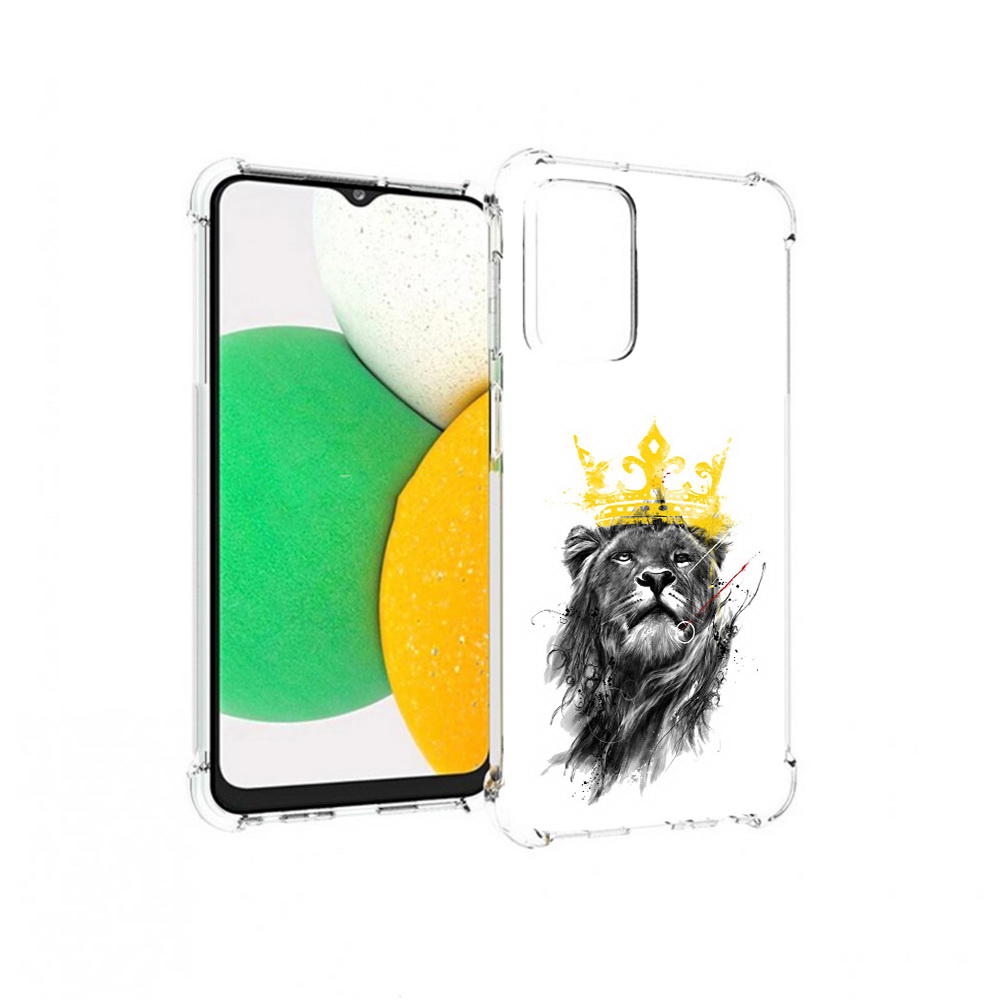 

Чехол MyPads Tocco для Samsung Galaxy A23 король-лев, Прозрачный, Tocco