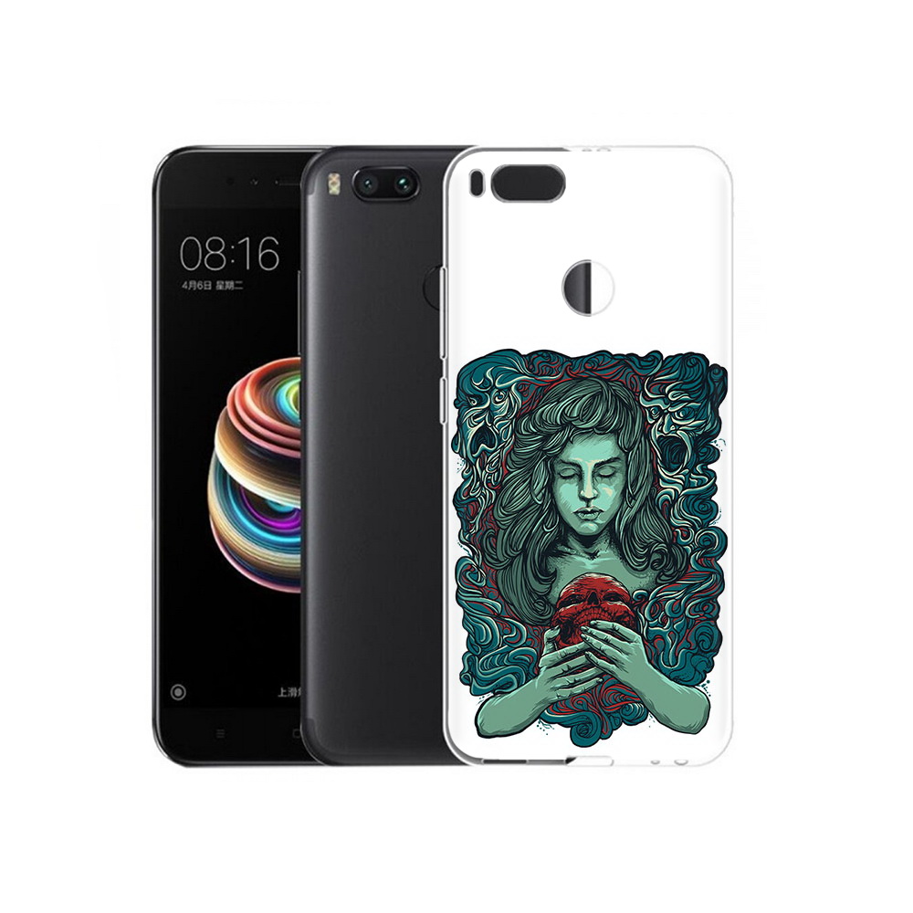 

Чехол MyPads Tocco для Xiaomi Mi 5X спящая девушка (PT75177.336.619), Прозрачный, Tocco
