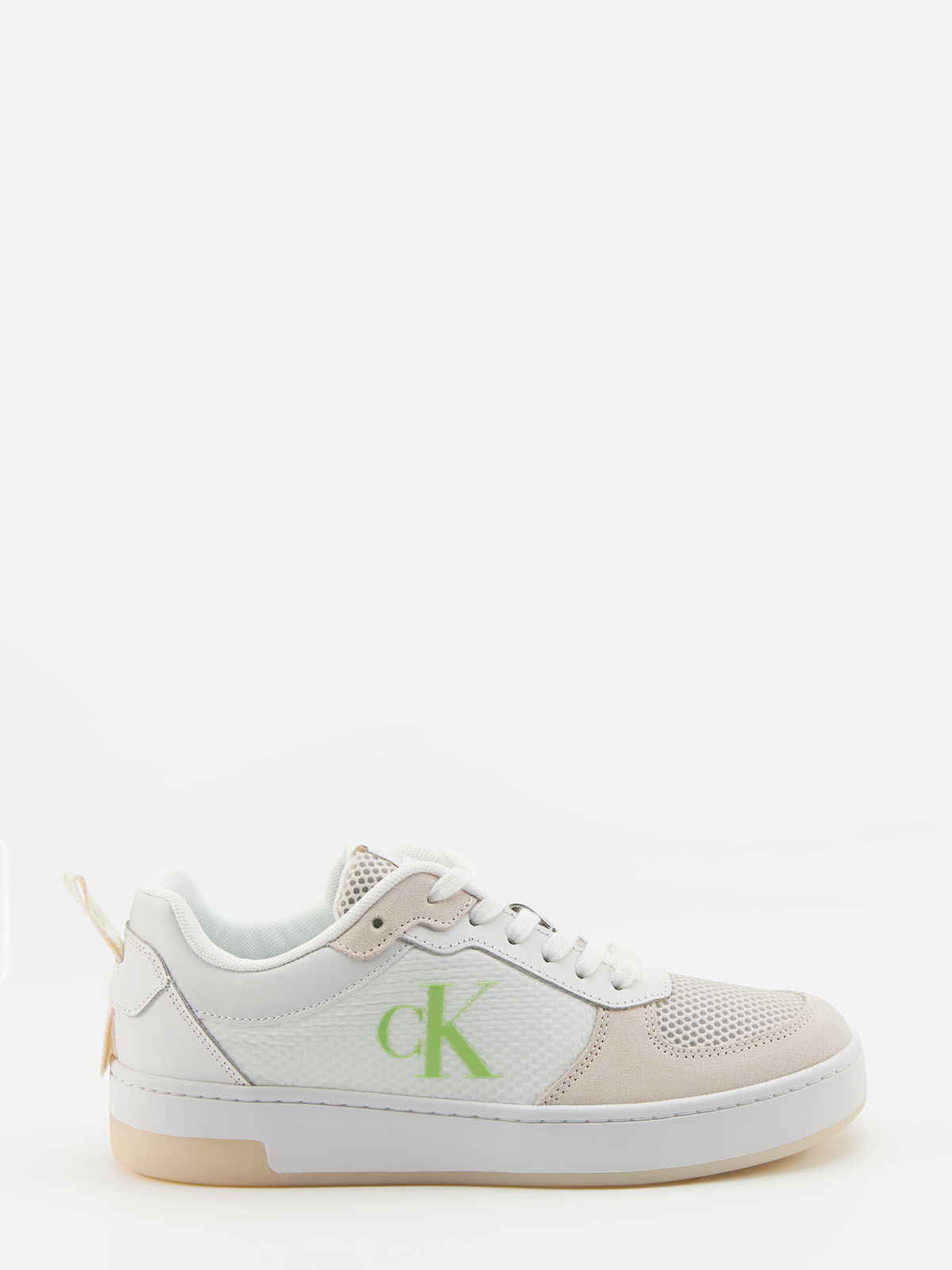 

Кеды женские Calvin Klein YW0YW00919 белые 36 RU, Белый, YW0YW00919