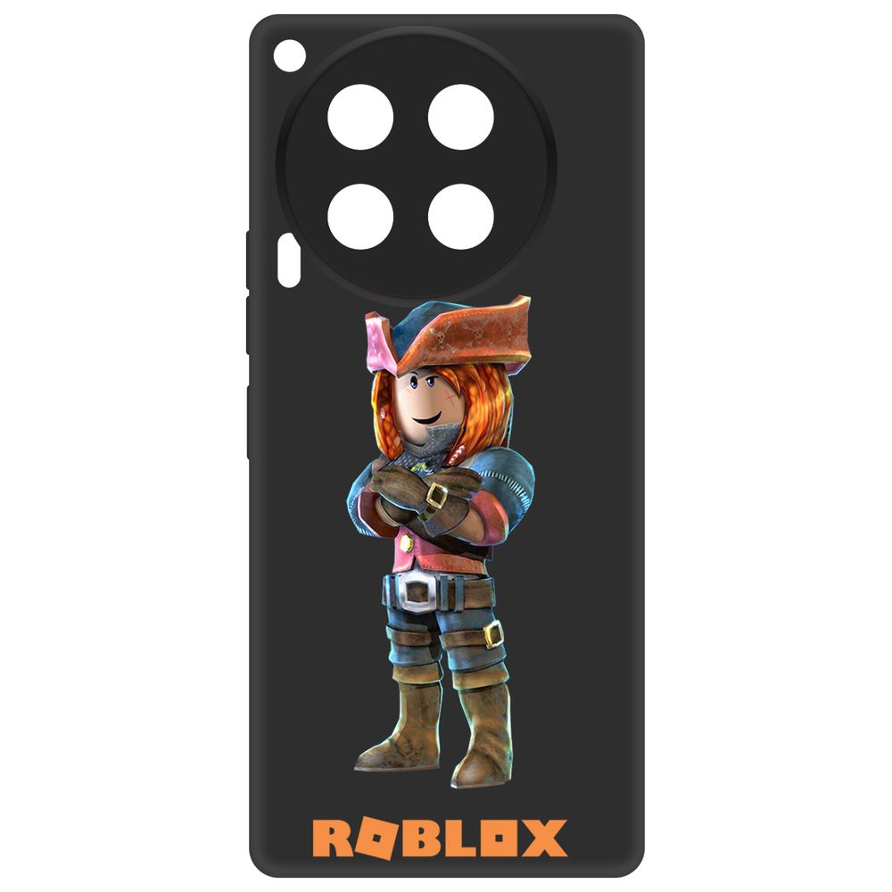 

Чехол-накладка Krutoff Soft Case Roblox-Эзебель для TECNO Camon 30 черный