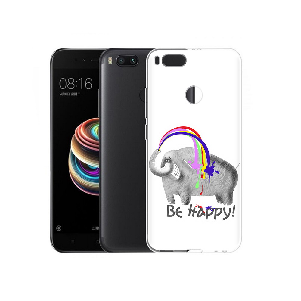 

Чехол MyPads Tocco для Xiaomi Mi 5X счастливый слон (PT75177.336.632), Прозрачный, Tocco