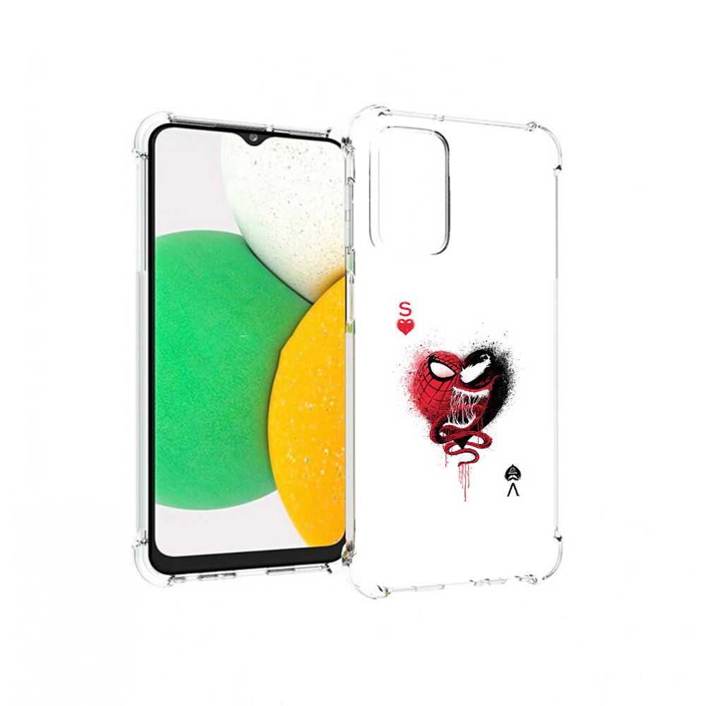 

Чехол MyPads Tocco для Samsung Galaxy A23 Веном, Прозрачный, Tocco