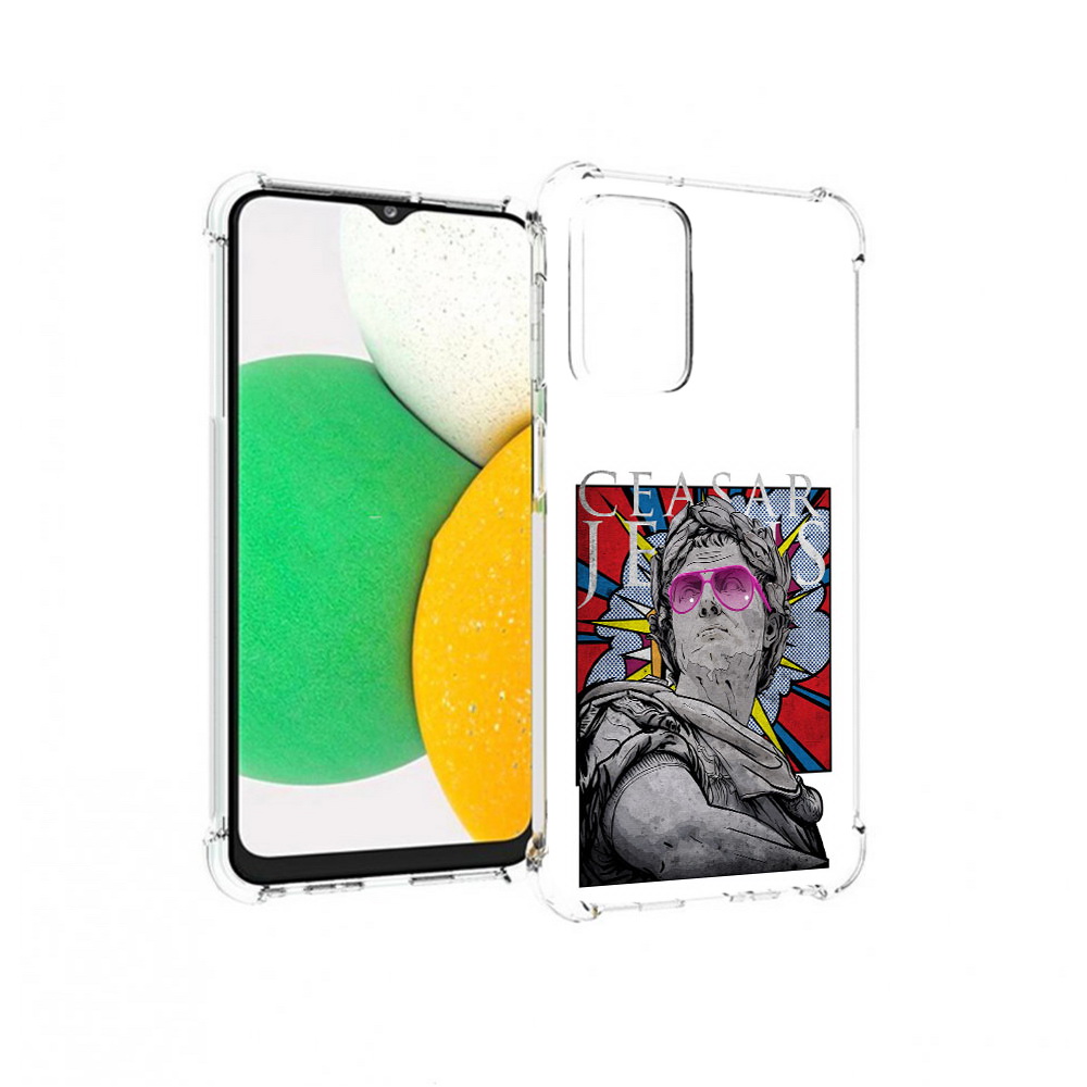 

Чехол MyPads Tocco для Samsung Galaxy A23 крутая статуя свободы, Прозрачный, Tocco