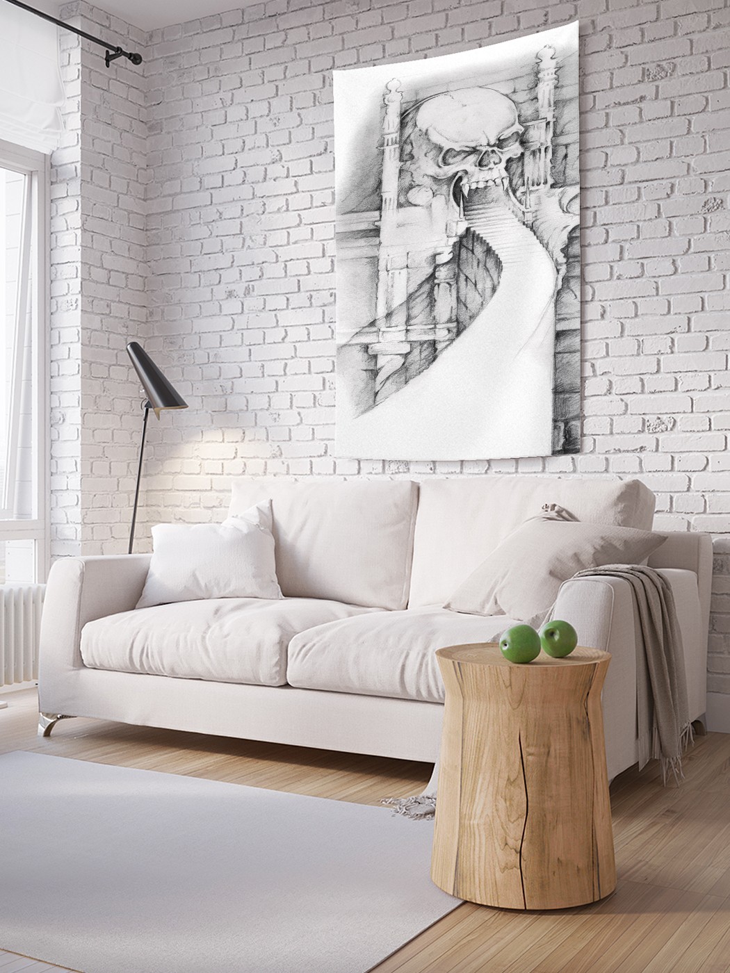 

Вертикальное фотопанно на стену JoyArty Дорога смерти 150x200 см, Дорога смерти