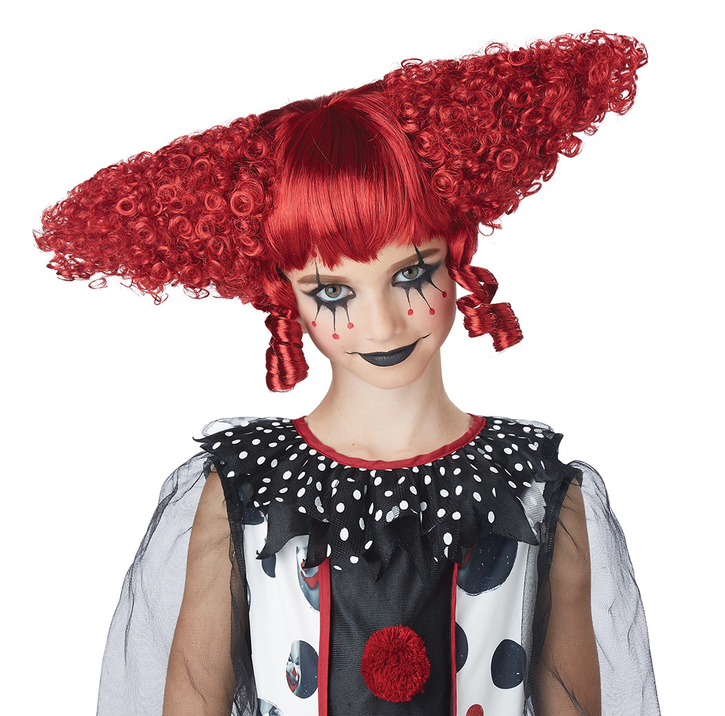 

Карнавальный аксессуар California Costumes Парик клоунессы красный, k70933