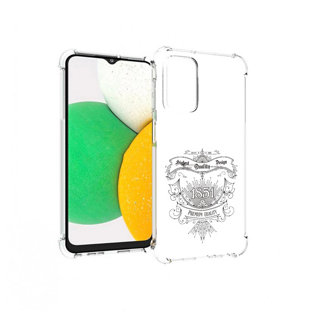 

Чехол MyPads Tocco для Samsung Galaxy A23 логотип 1851 год, Прозрачный, Tocco