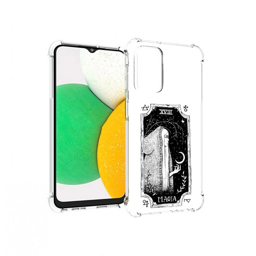 

Чехол MyPads Tocco для Samsung Galaxy A23 лунная магия, Прозрачный, Tocco