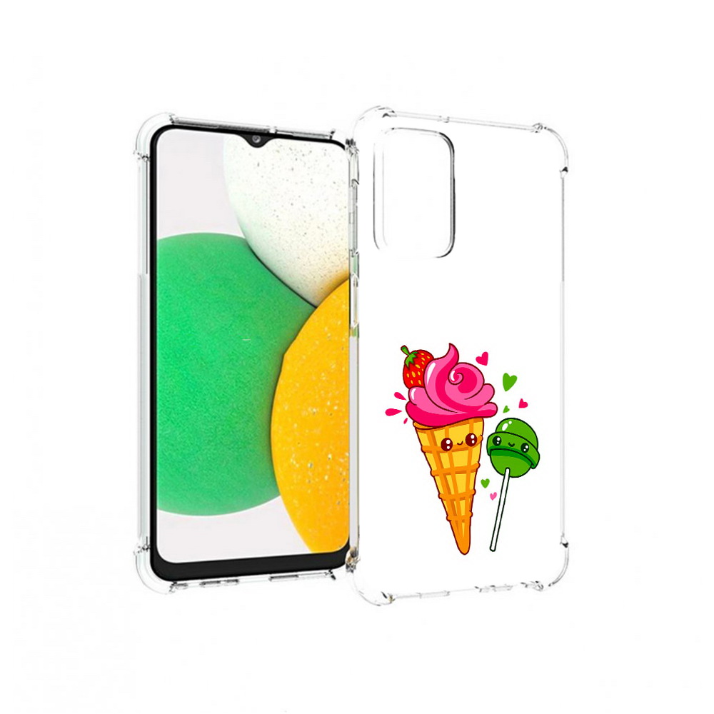 

Чехол MyPads Tocco для Samsung Galaxy A23 Вкусняшки, Прозрачный, Tocco