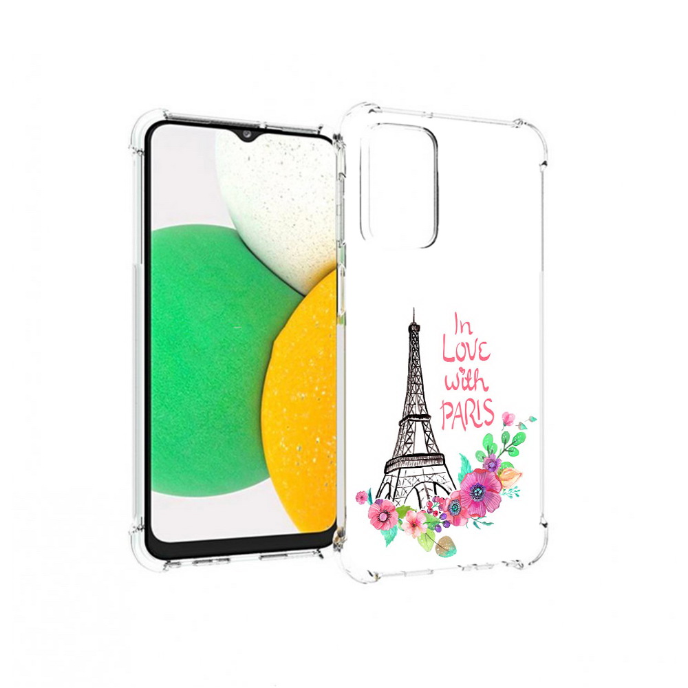 Чехол MyPads Tocco для Samsung Galaxy A23 любимый париж