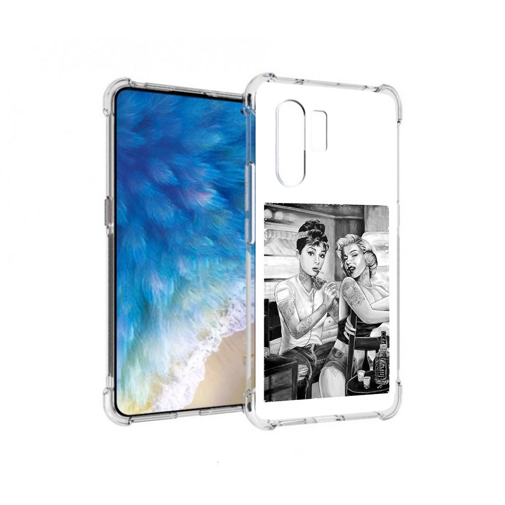 

Чехол MyPads Tocco для Vivo X30 тату мастер (PT142331.408.637), Прозрачный, Tocco
