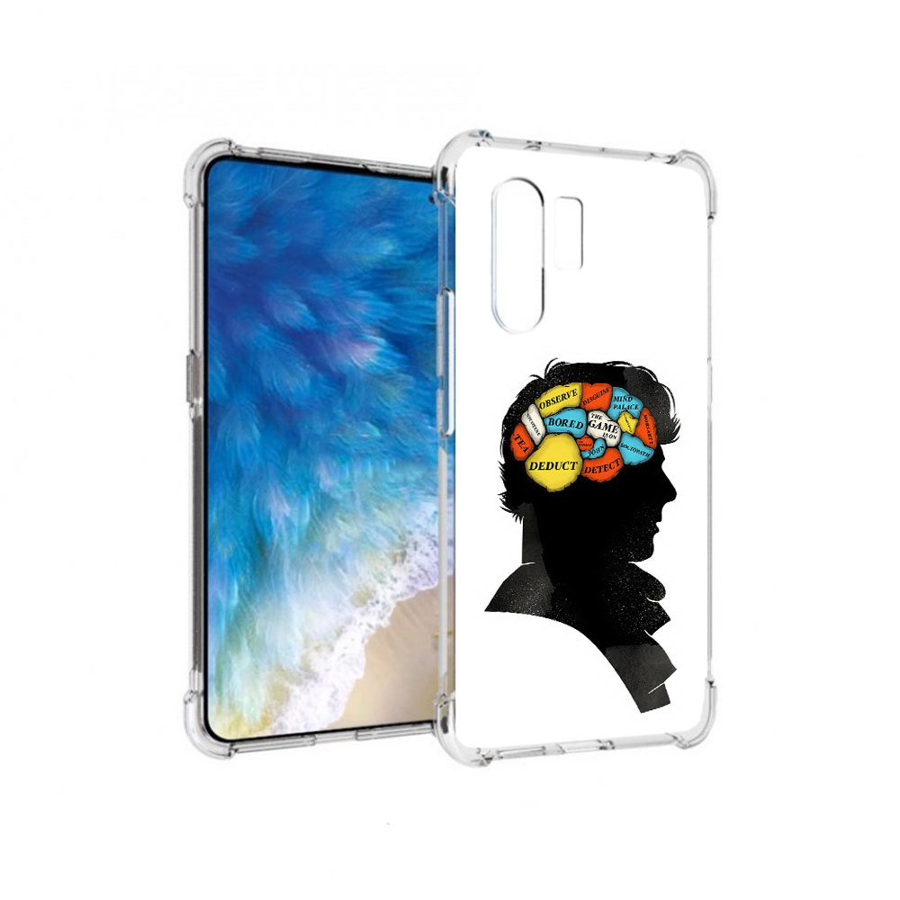 

Чехол MyPads Tocco для Vivo X30 темный рисунок (PT142331.408.640), Прозрачный, Tocco