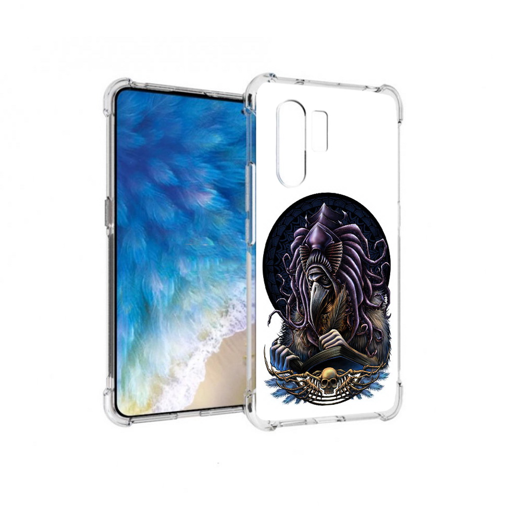 

Чехол MyPads Tocco для Vivo X30 умный ворон (PT142331.408.650), Прозрачный, Tocco