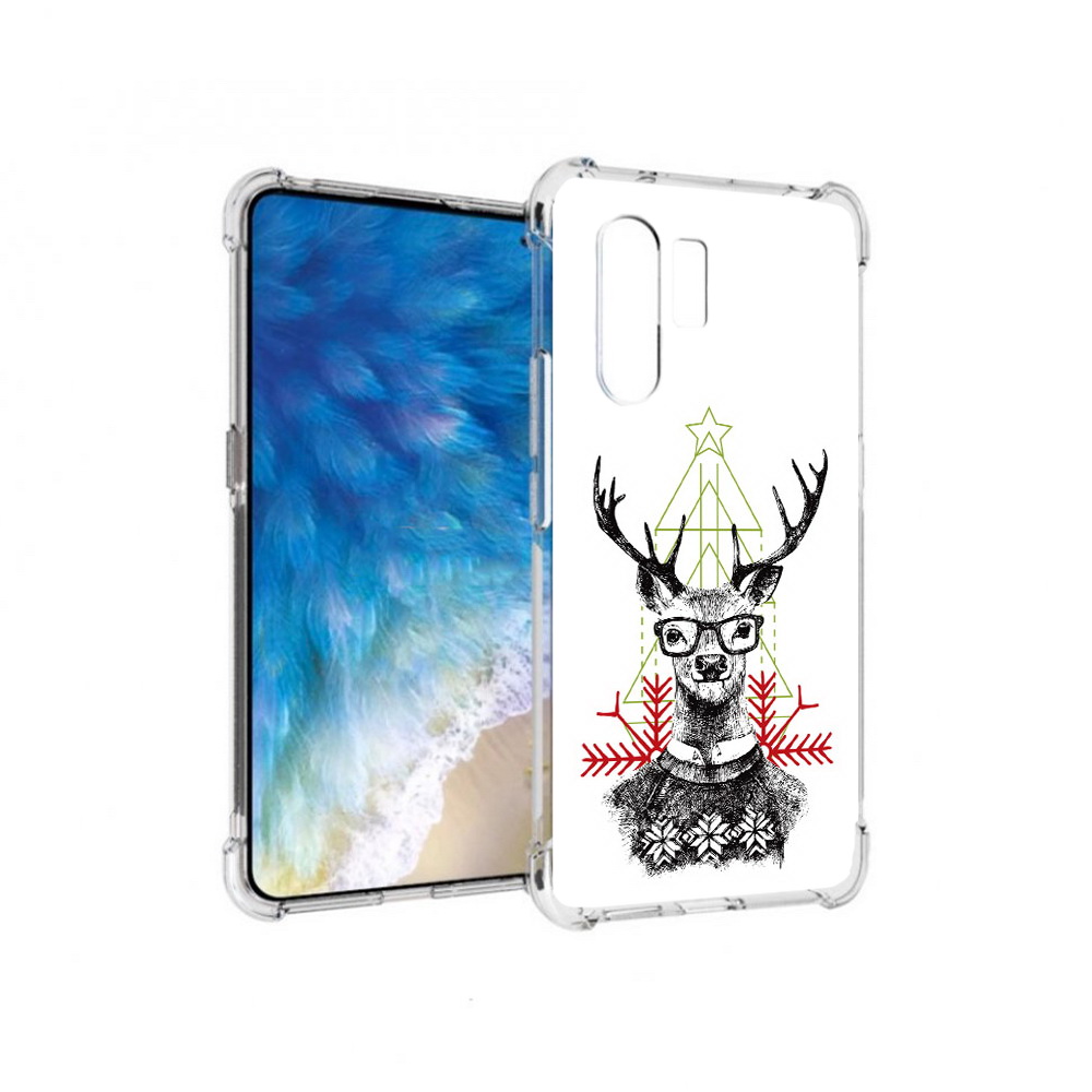 

Чехол MyPads Tocco для Vivo X30 умный олень (PT142331.408.652), Прозрачный, Tocco