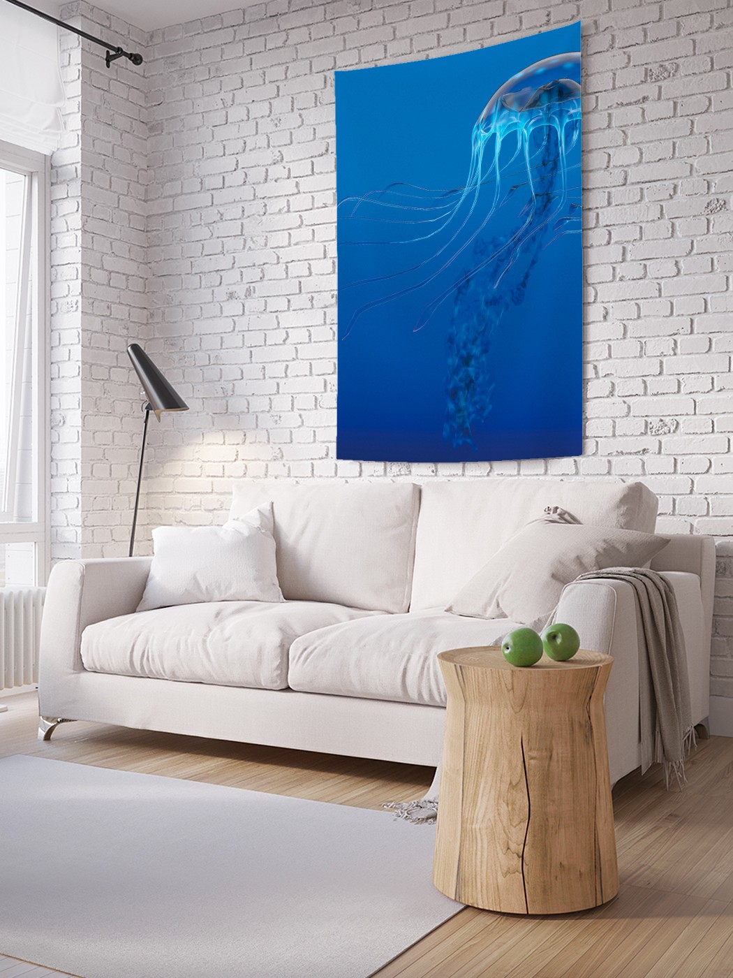

Вертикальное фотопанно на стену JoyArty Опасная медуза 150x200 см, Опасная медуза