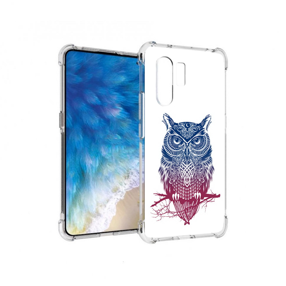 

Чехол MyPads Tocco для Vivo X30 хиппи сова (PT142331.408.664), Прозрачный, Tocco