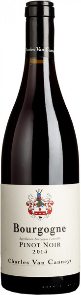 

Вино Charles Van Canneyt, Bourgogne AOC Pinot Noir, 2014, 0,75 л