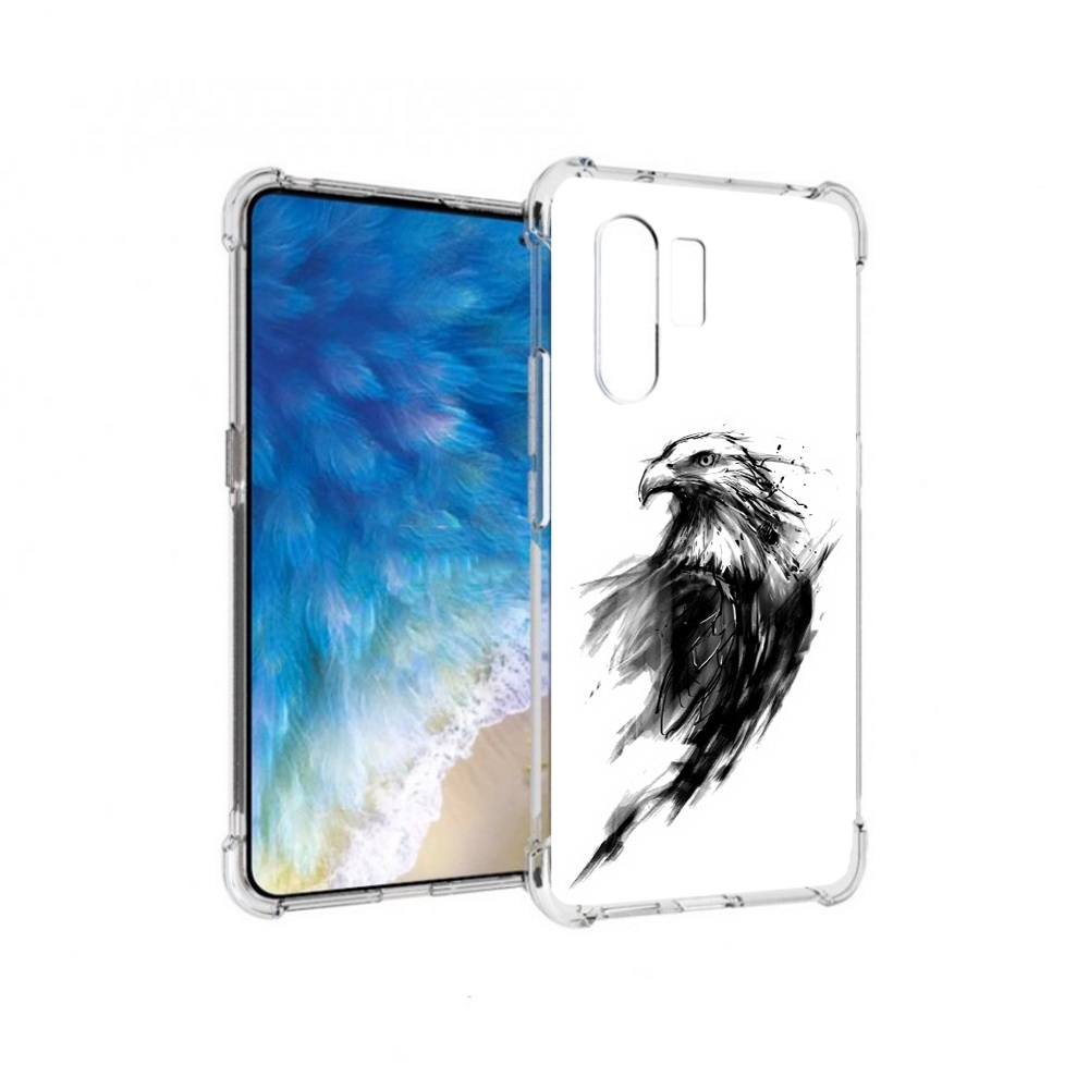 

Чехол MyPads Tocco для Vivo X30 чб птица (PT142331.408.670), Прозрачный, Tocco