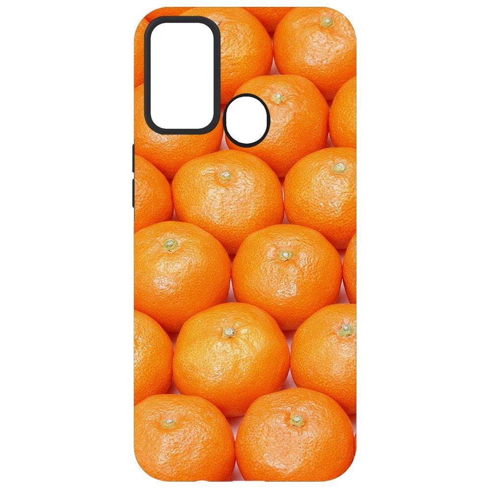 

Чехол-накладка Krutoff Софт Кейс Мандаринки для Tecno Spark 7 черный