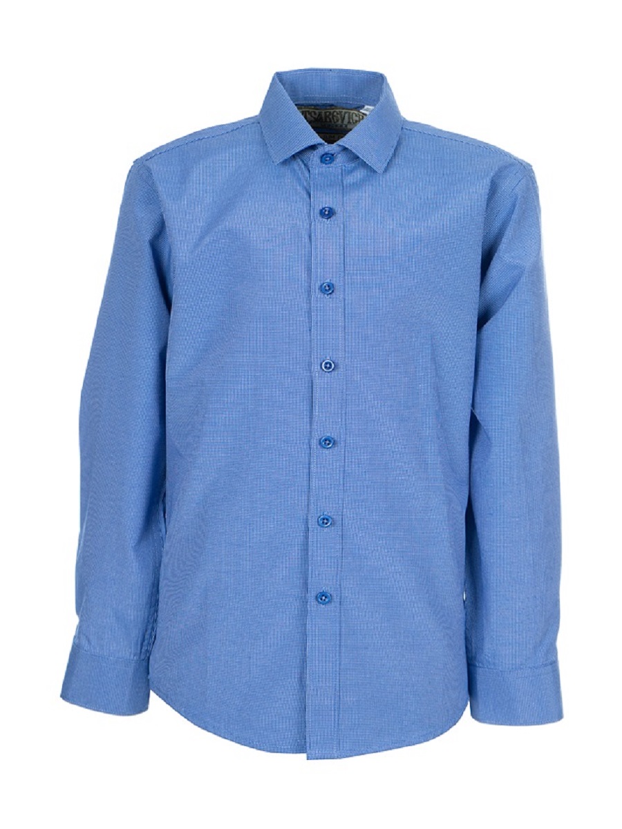 Рубашка детская Imperator Vichy 9-П sl, синий, 170