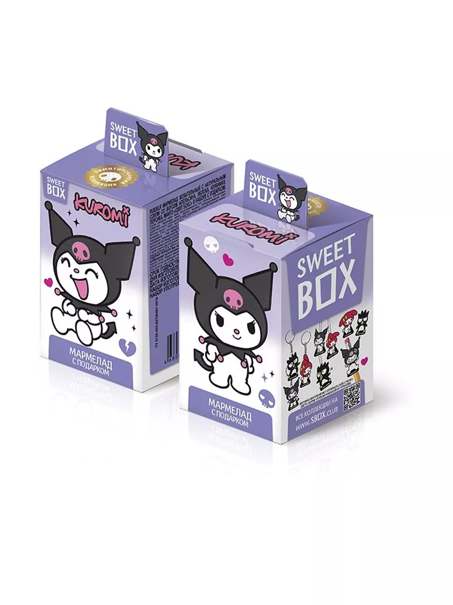 Жевательный мармелад Конфитрейд Свитбокс Sweet box Kuromi, 10 шт по 10 г