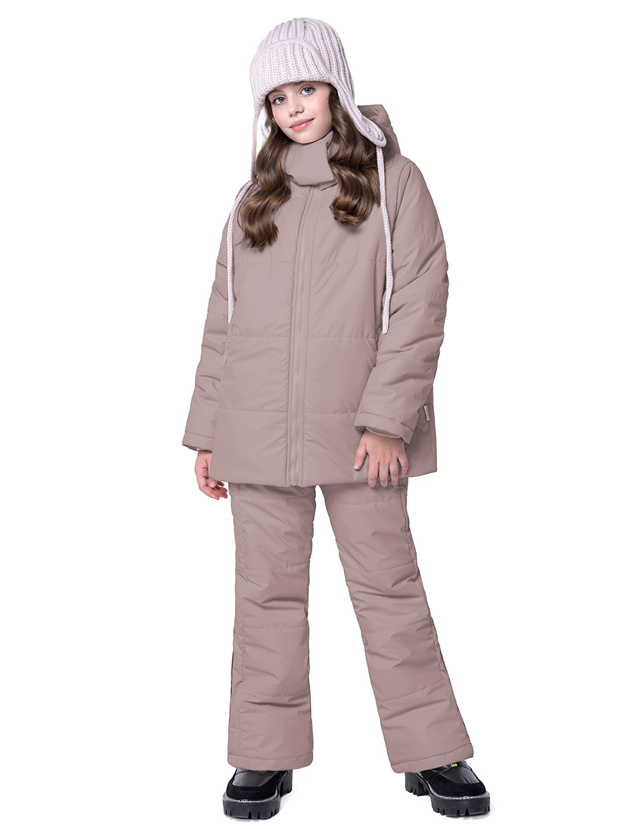 

Комплект верхней одежды детский NIKASTYLE 7з8624, какао, 152, Коричневый, 7з8624