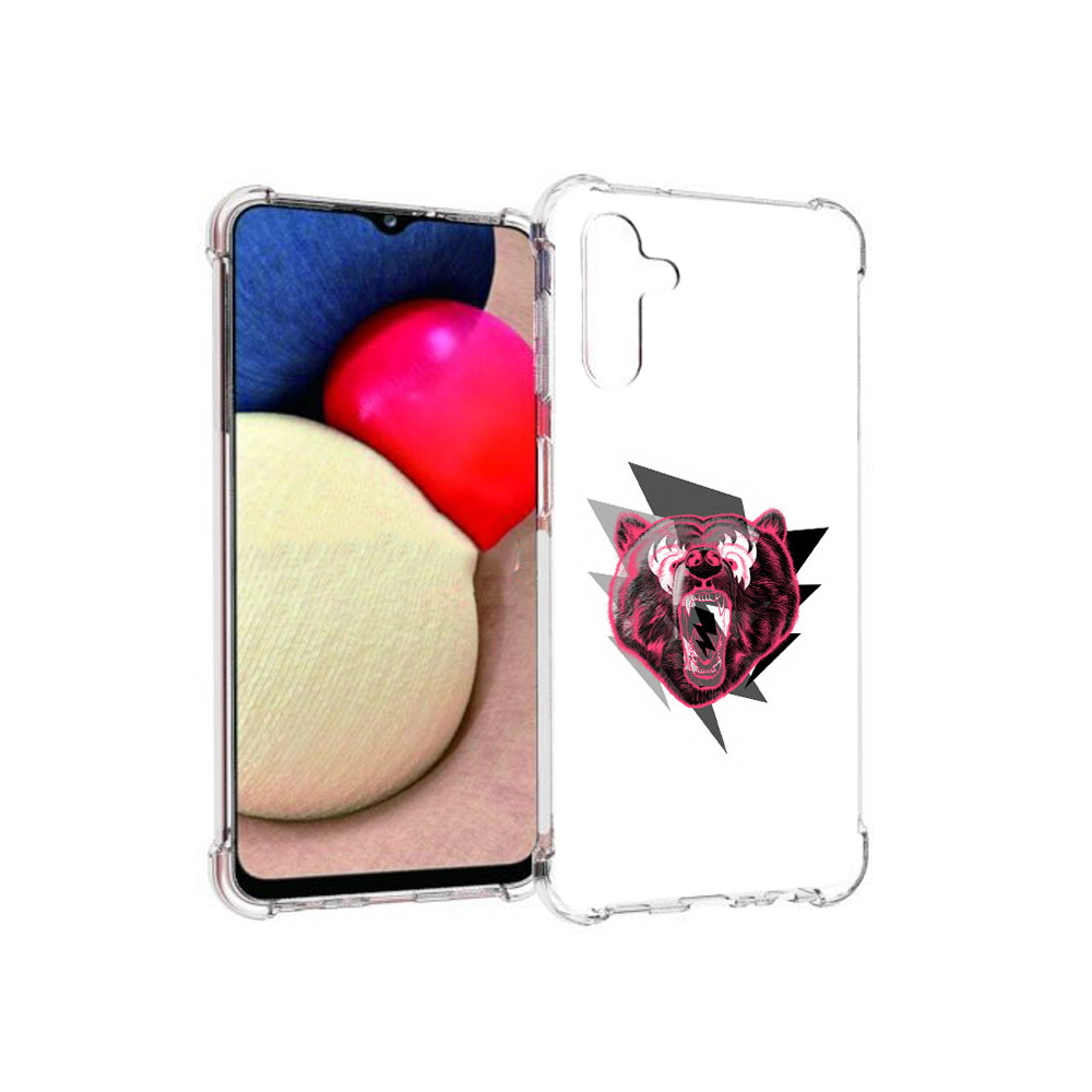 

Чехол MyPads Tocco для Samsung Galaxy A13 5G грозовой медведь (PT172412.530.301), Прозрачный, Tocco