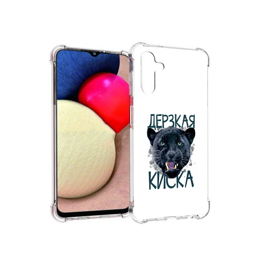 

Чехол MyPads Tocco для Samsung Galaxy A13 5G дерзкая киска (PT172412.530.319), Прозрачный, Tocco
