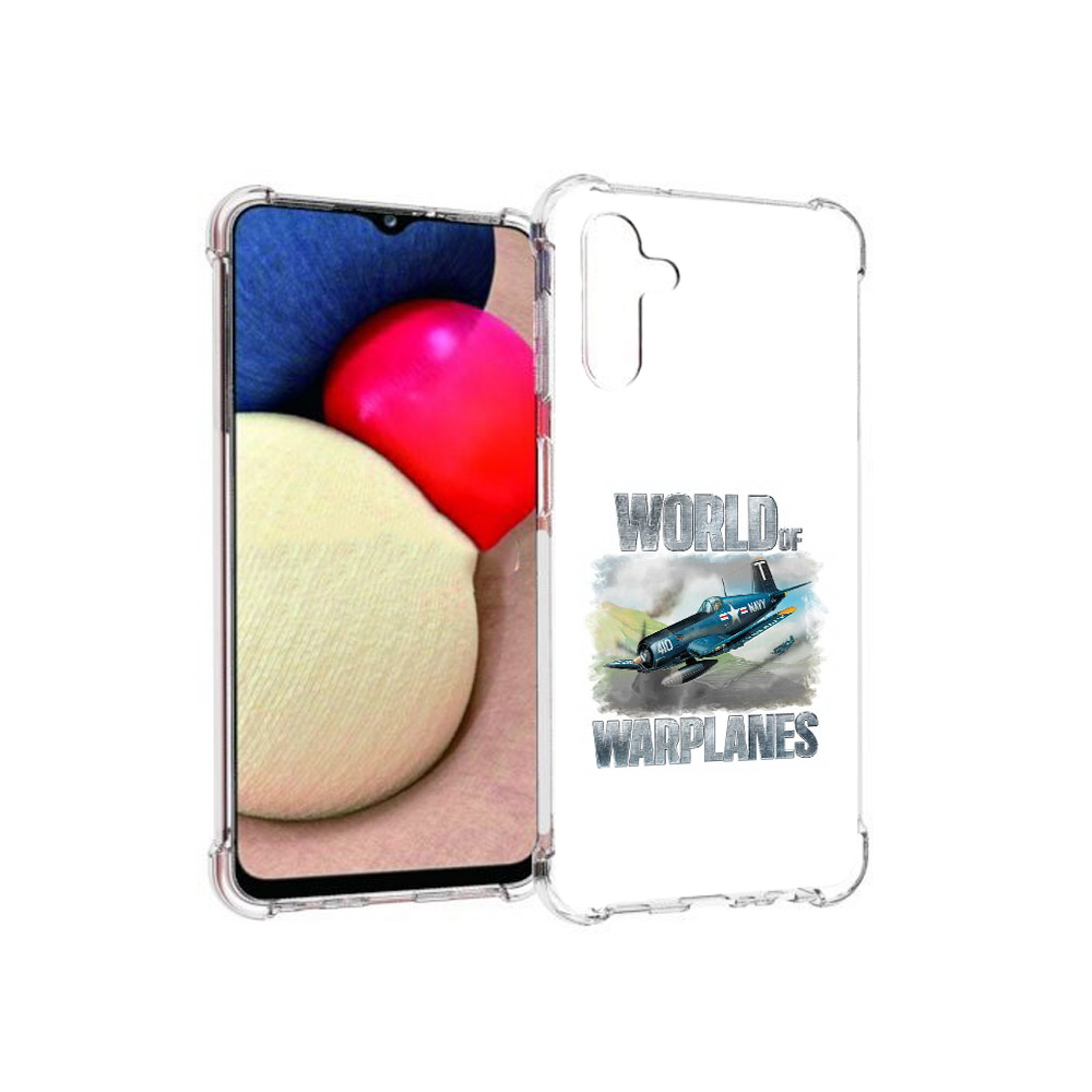 

Чехол MyPads Tocco для Samsung Galaxy A13 5G Боевой самолет (PT172412.530.32), Прозрачный, Tocco