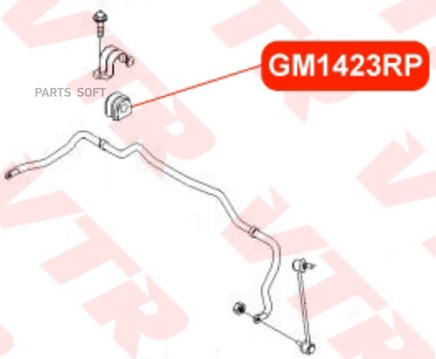 

Полиуретановая Втулка Стабилизатора Передней Подве 1Шт VTR GM1423RP