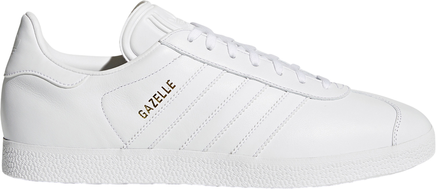 

Кеды мужские Adidas GAZELLE белые 10 UK, Белый, GAZELLE