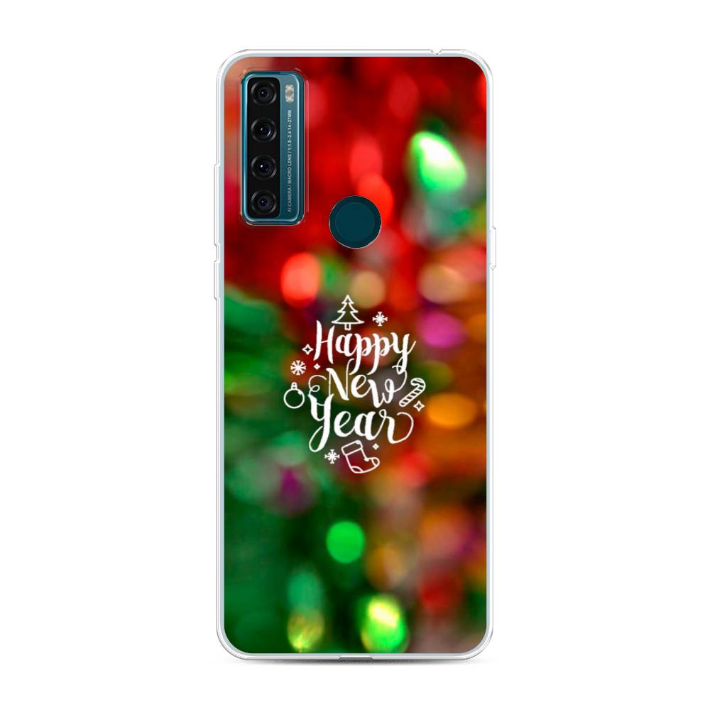 

Чехол для TCL 20 SE "Новый Год на елке", Зеленый;красный;желтый, 290350-5