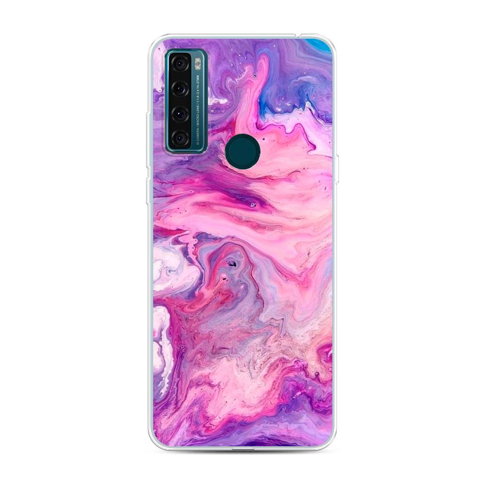 

Чехол для TCL 20 SE "Нежно-розовая абстракция", Розовый, 290350-3
