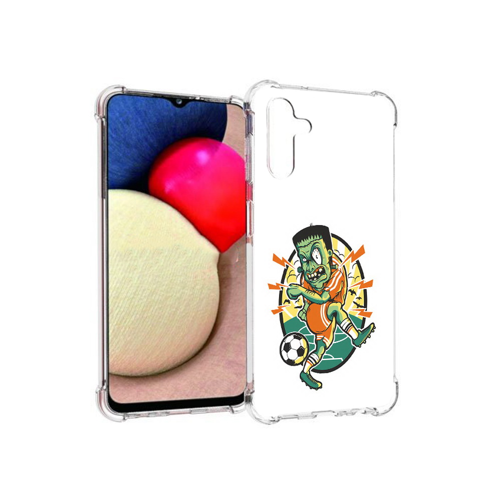 

Чехол MyPads Tocco для Samsung Galaxy A13 5G зомби футболист (PT172412.530.368), Прозрачный, Tocco