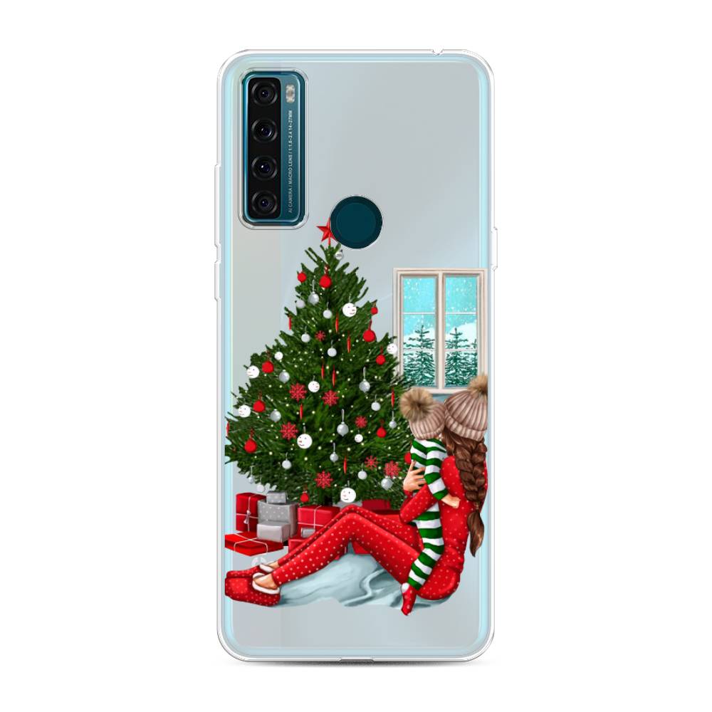 

Чехол для TCL 20 SE "Новый год с мамой", Красный;зеленый;голубой, 290350-6