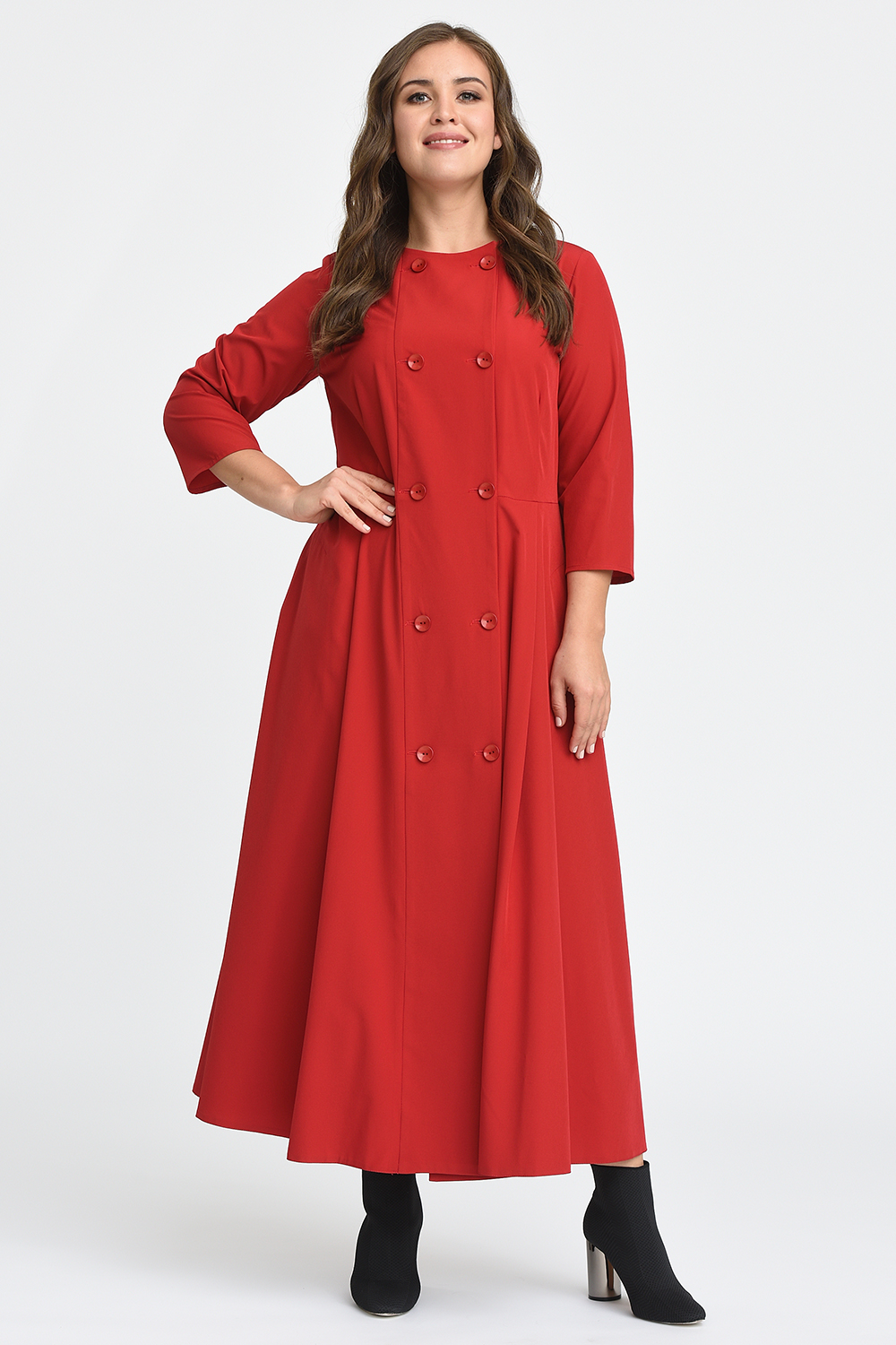 Платье женское SVESTA R913RouF красное 58 RU