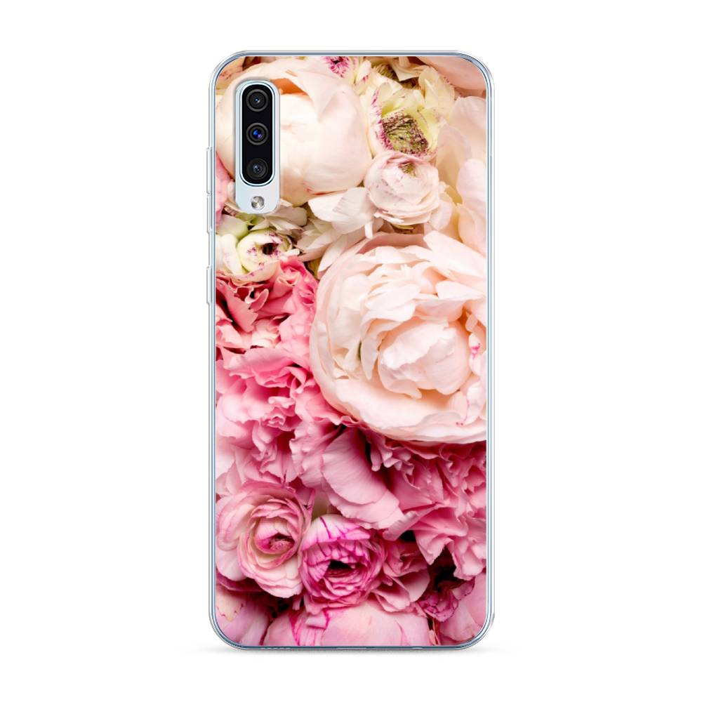 

Чехол Awog на Samsung Galaxy A30s/A50 "Пионы яркие", Разноцветный, 28850-8
