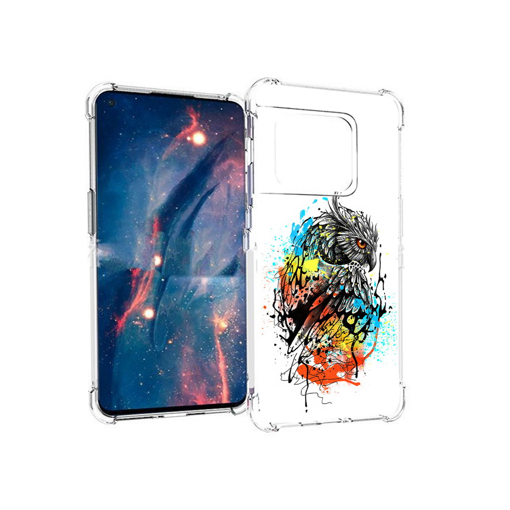 

Чехол MyPads Tocco для OnePlus 10 Pro Творческая сова (PT224239.133.170), Прозрачный, Tocco