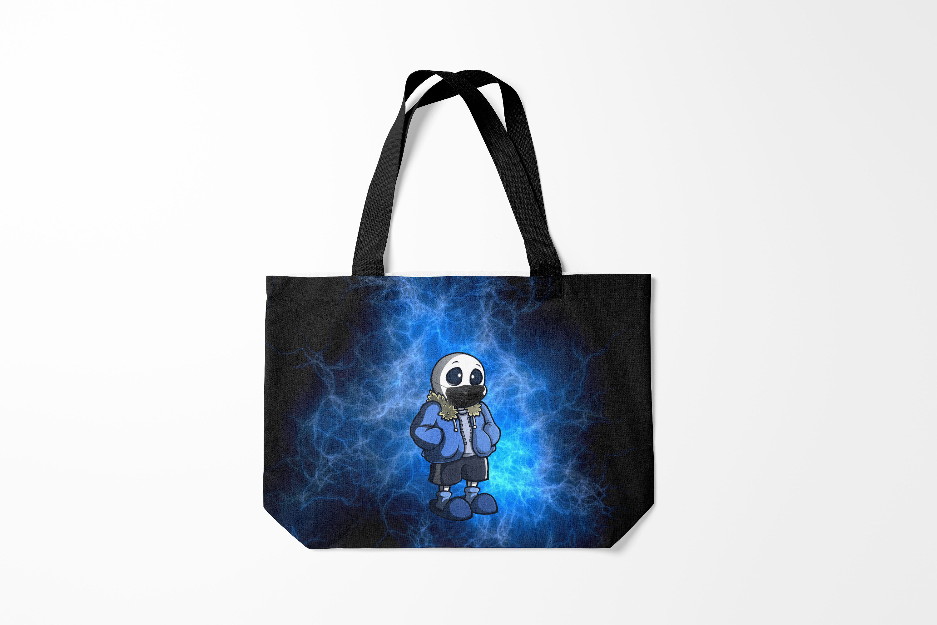 

Сумка шoппер унисекс Burnettie Undertale Undertale., черный, Undertale Undertale.