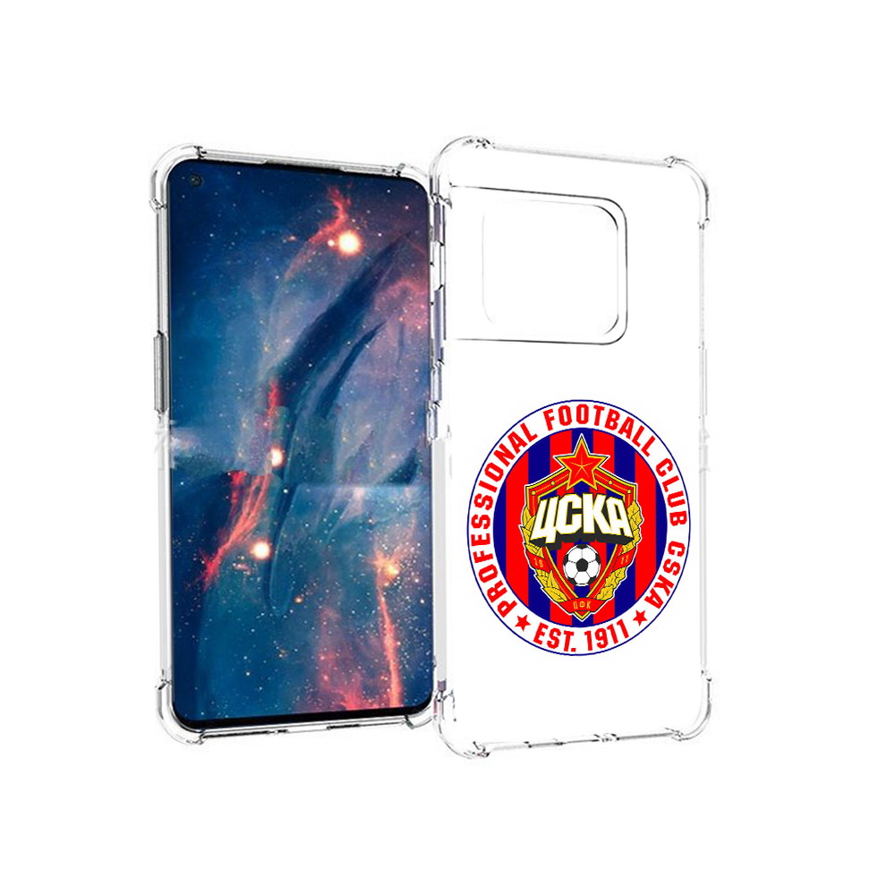 

Чехол MyPads Tocco для OnePlus 10 Pro ФК ЦСК логотип (PT224239.133.178), Прозрачный, Tocco