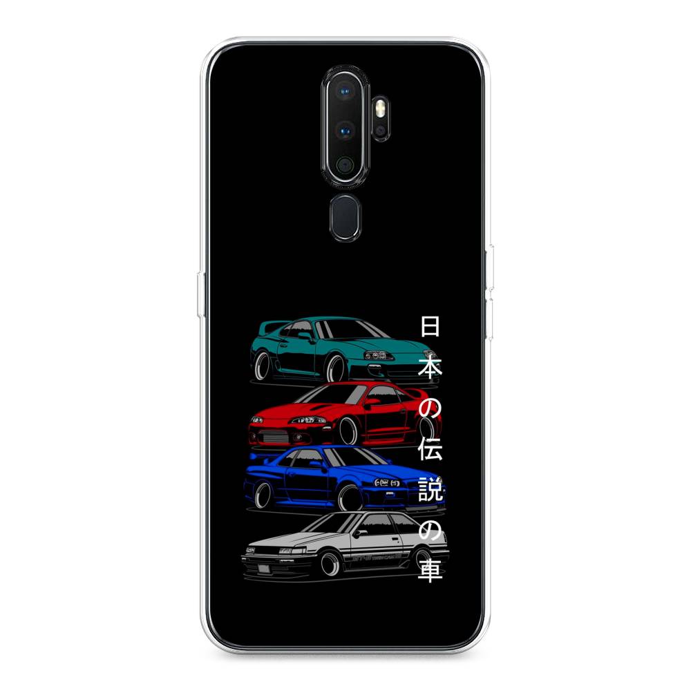 

Чехол Awog на Oppo A5/A9 2020 "JDM Legend cars", Разноцветный, 251950-5
