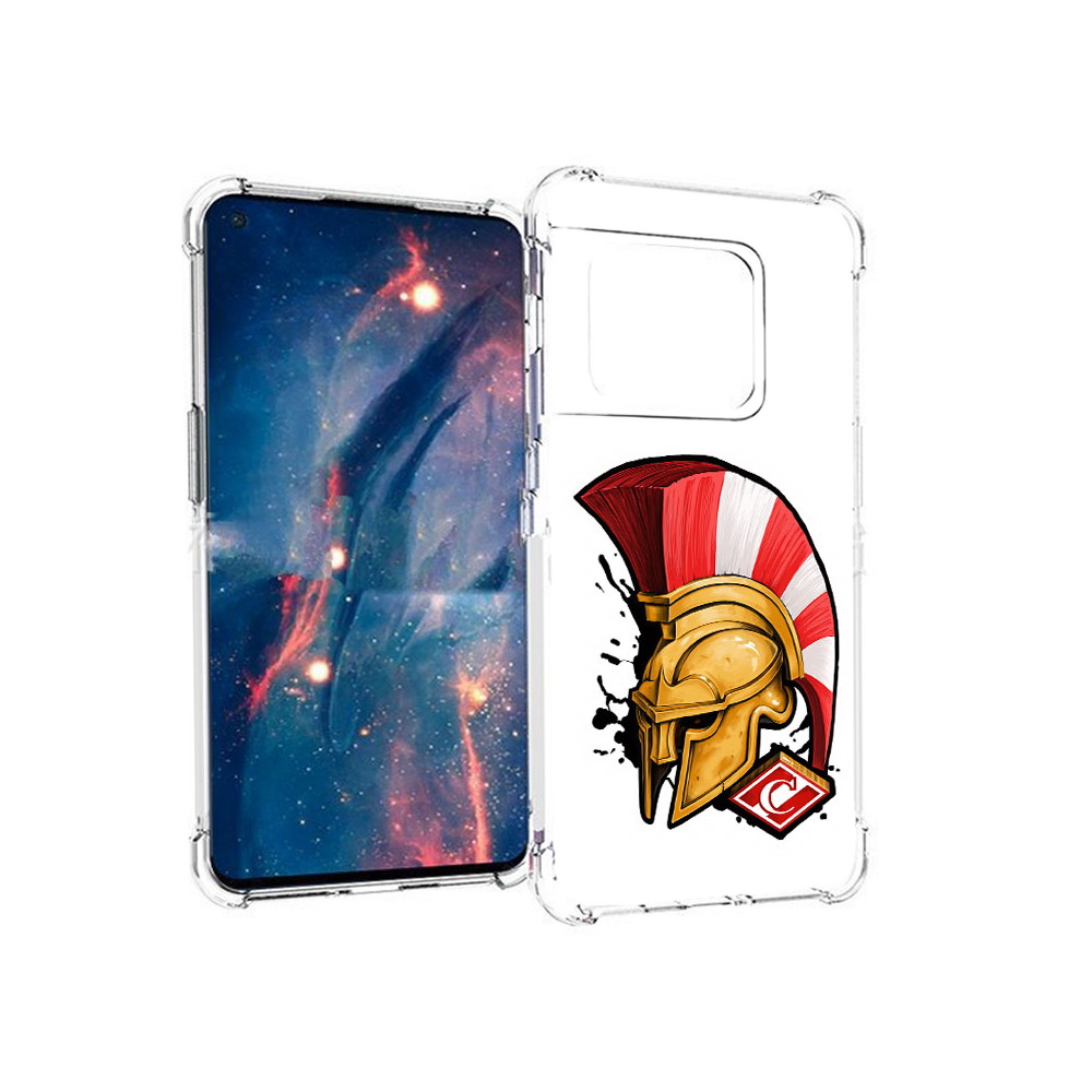 

Чехол MyPads Tocco для OnePlus 10 Pro ФК спартак шлем (PT224239.133.185), Прозрачный, Tocco