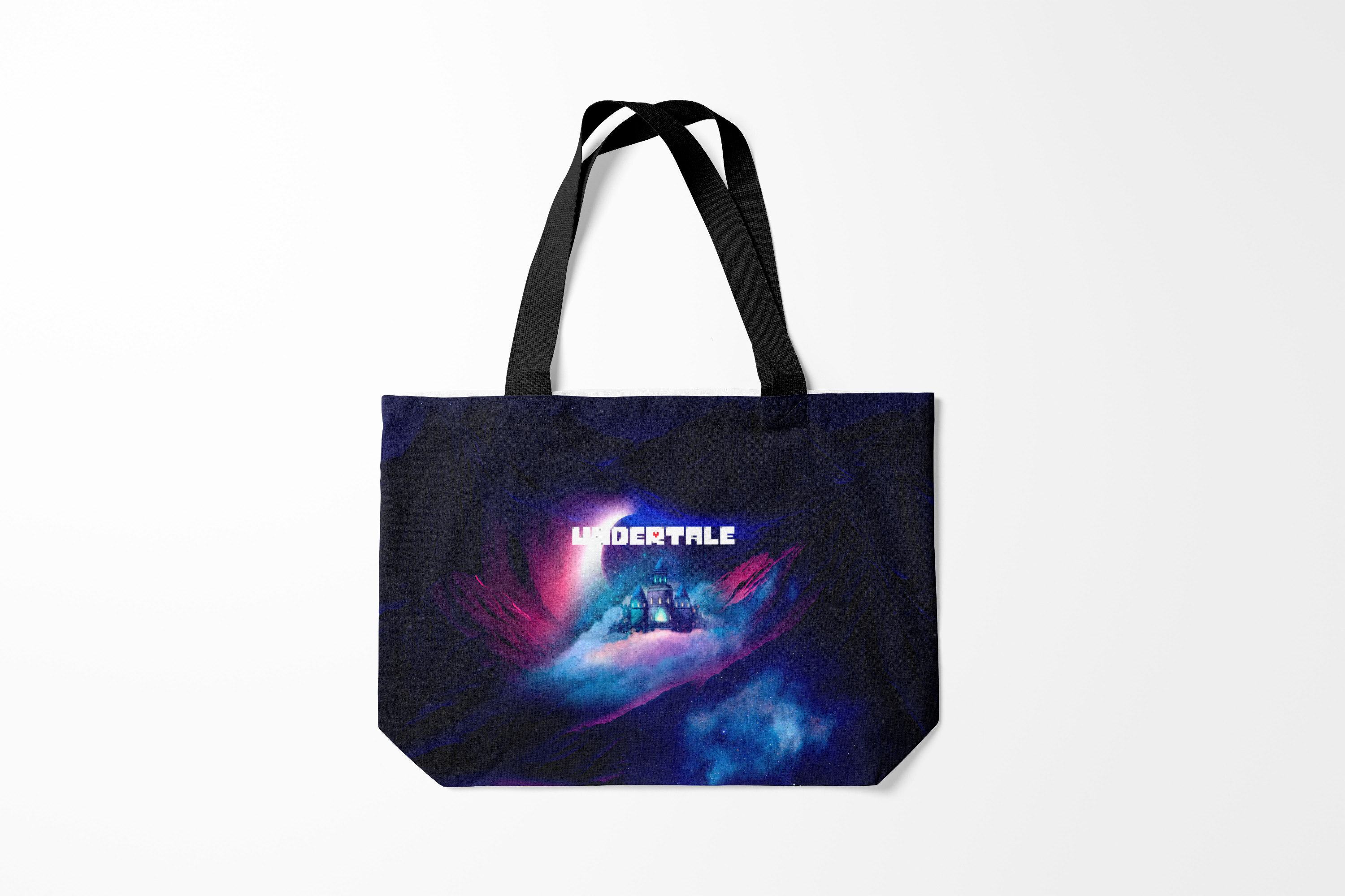 

Сумка шoппер унисекс Burnettie Undertale, синий, Undertale