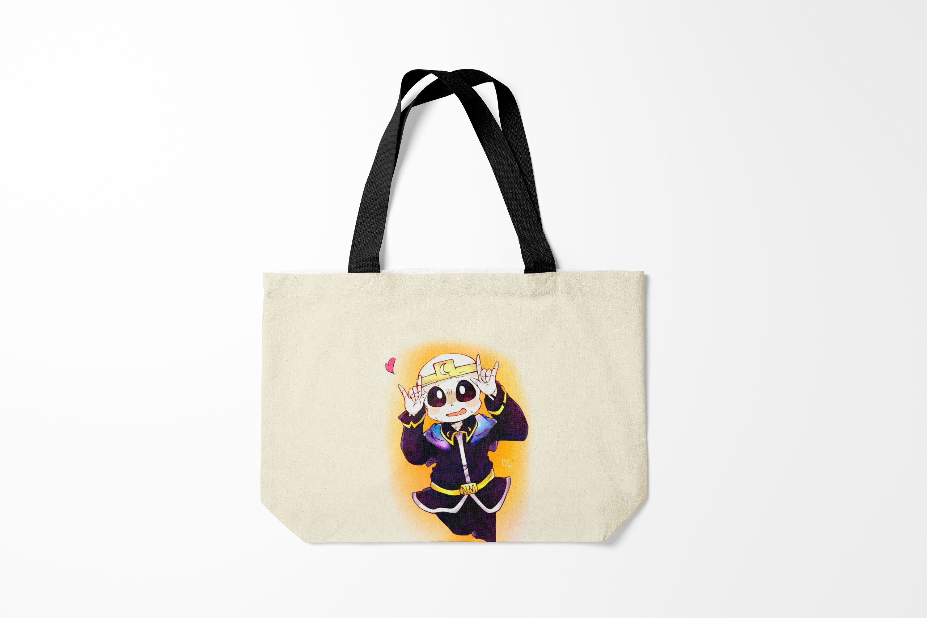 

Сумка шoппер унисекс Burnettie Undertale, белый, Undertale