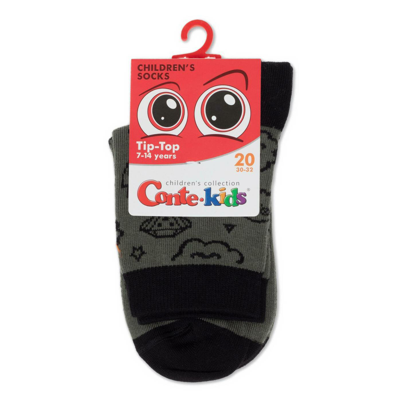 

Носки детские Conte-Kids, хаки, р. 20