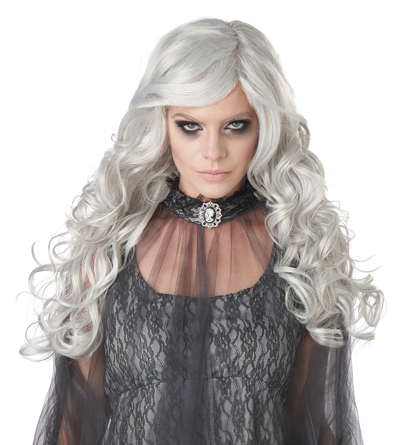 

Карнавальный аксессуар California Costumes Парик Мёртвая невеста серый, k70957