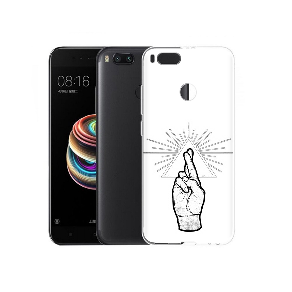

Чехол MyPads Tocco для Xiaomi Mi 5X черно белая рука (PT75177.336.681), Прозрачный, Tocco