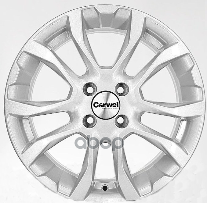 

Колесный диск CARWEL, Нюк 191 6x16/4x100ET50 60.1 Sb, Серебристый