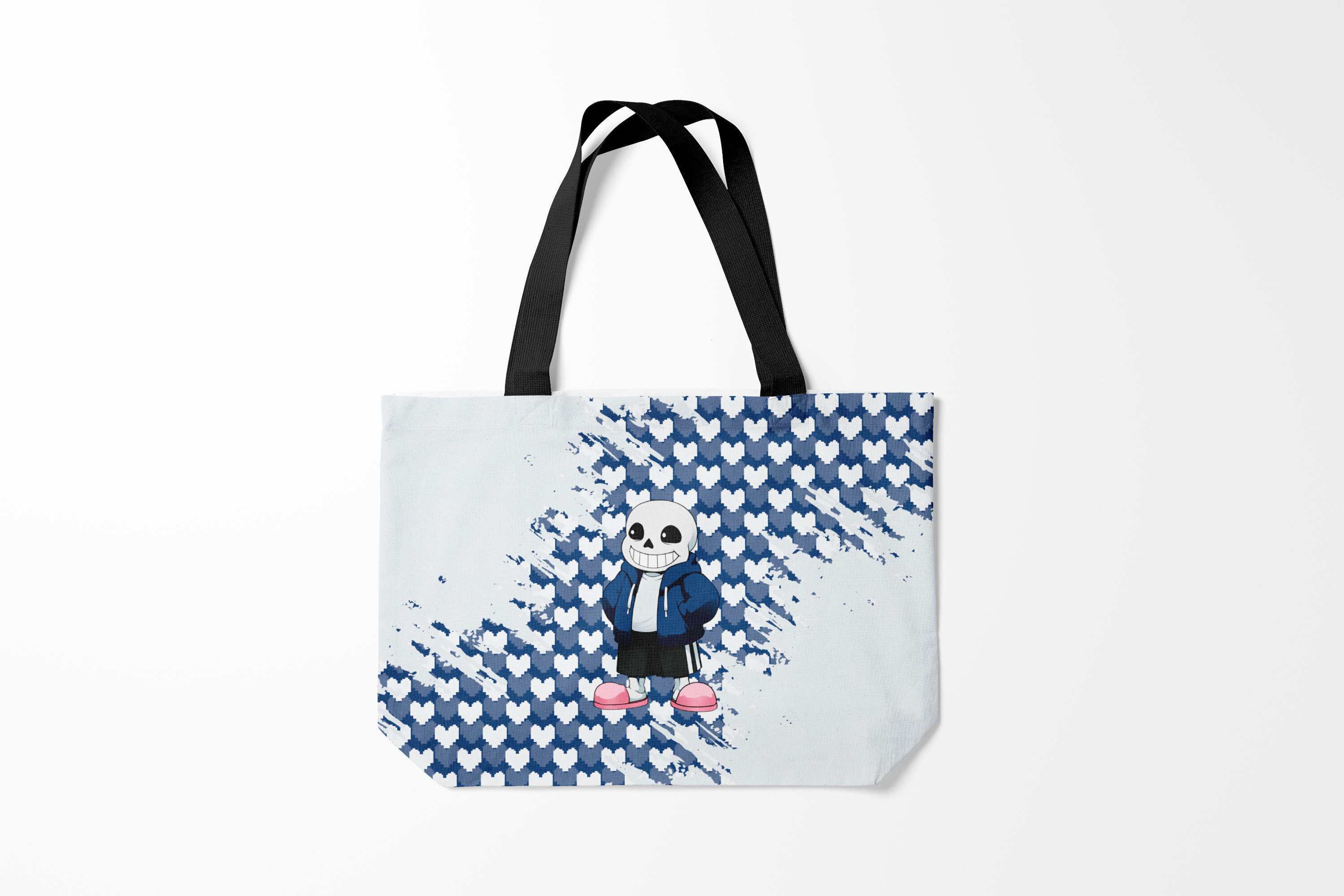 

Сумка шoппер унисекс Burnettie Undertale, белый, Undertale