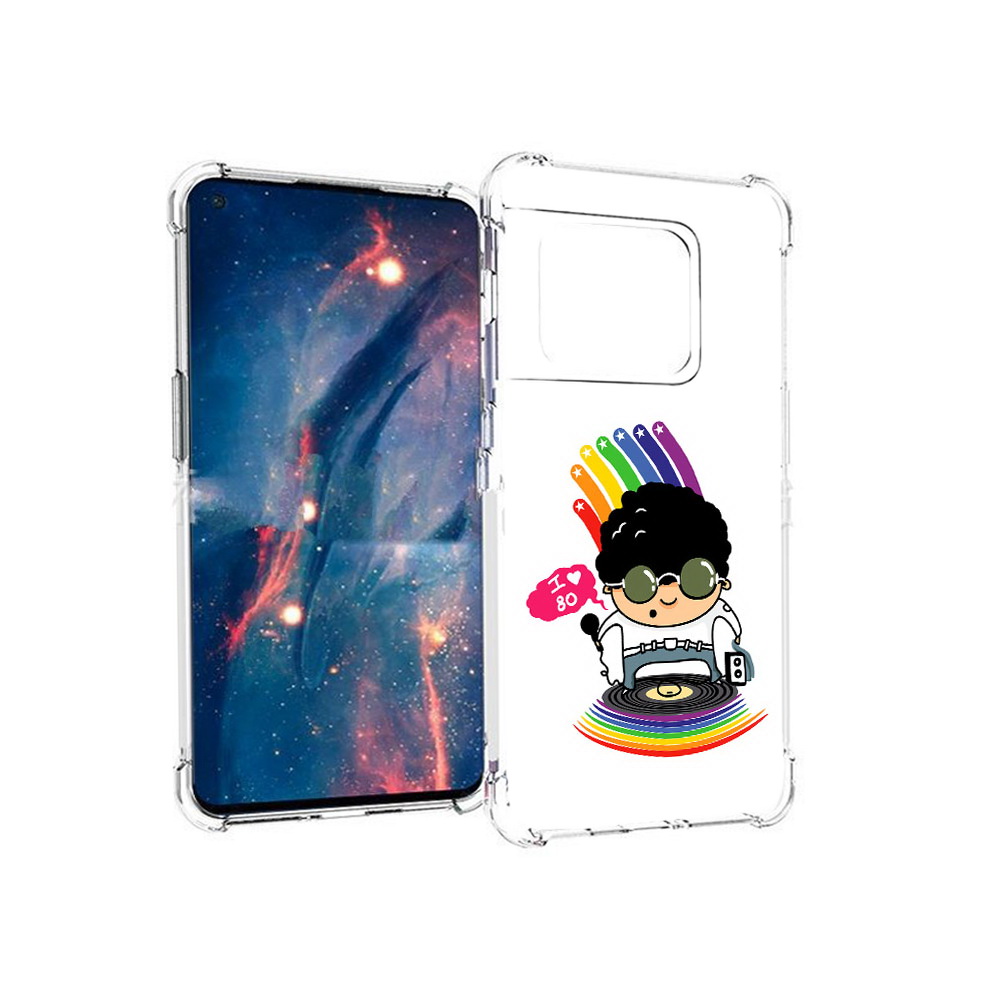 

Чехол MyPads Tocco для OnePlus 10 Pro Я люблю 80-е (PT224239.133.205), Прозрачный, Tocco