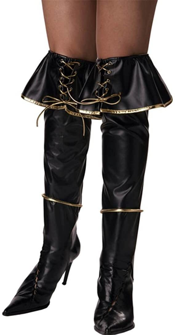 фото Карнавальный аксессуар california costumes пиратские сапоги (накладки) взрослые